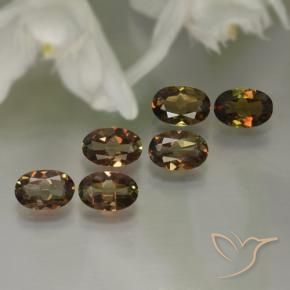 Gemme di Andalusite Multicolore naturale da 2.36 ct, Ovale, VVS-VS