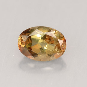 Andalusite Multicolore naturale da 0.87 ct, Taglio ovale, VS