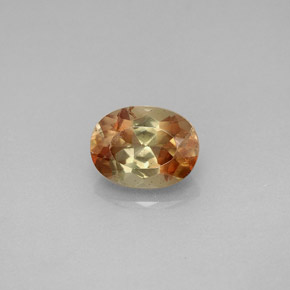 Andalusite Multicolore naturale da 1.47 ct, Taglio ovale, VS