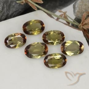 Gemme di Andalusite Multicolore naturale da 2.35 ct, Ovale, VVS-VS
