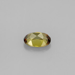 Andalusite naturale multicolore da 0,82 ct, taglio ovale, VVS-VS