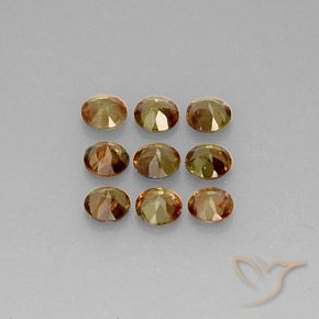 Gemme di Andalusite Multicolore naturale da 2.14 ct, Rotondo, VS