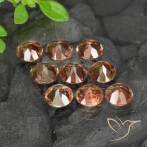 Gemme di Andalusite Multicolore naturale da 2.12 ct, Rotondo, VS