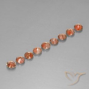 Gemme di Andalusite Multicolore naturale da 2.16 ct, Rotondo, VS