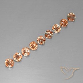 2.26ctw Naturale Multicolore Andalusite, Rotondo, VS