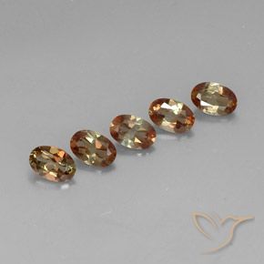 Gemme di Andalusite Multicolore naturale da 2.19 ct, Ovale, VS