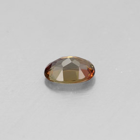 Andalusite naturale multicolore da 0,32 ct, taglio ovale, VVS-VS