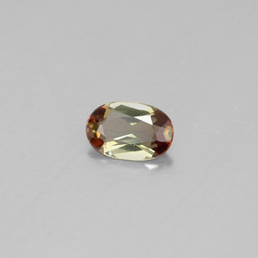 Andalusite Multicolore naturale da 0.33 ct, Taglio ovale, VVS-VS