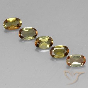 Gemme di Andalusite Multicolore naturale da 2.08 ct, Ovale, VS-SI