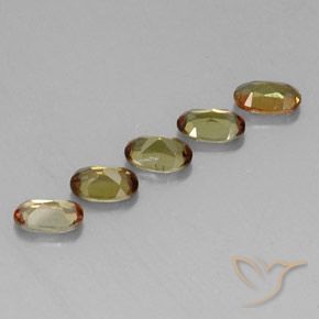Gemme di Andalusite Multicolore naturale da 2.08 ct, Ovale, VS-SI