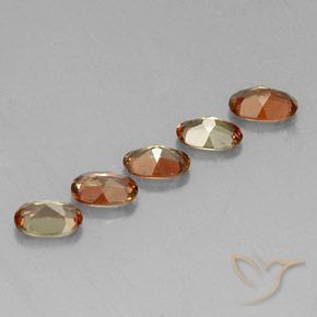 Gemme di Andalusite Multicolore naturale da 1.93 ct, Ovale, VS-SI