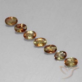Gemme di Andalusite Multicolore naturale da 2.82 ct, Ovale, VS-SI