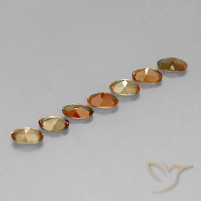 Gemme di Andalusite Multicolore naturale da 2.82 ct, Ovale, VS-SI