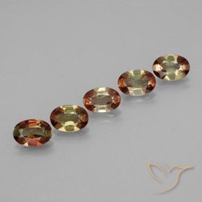 Gemme di Andalusite Multicolore naturale da 1.76 ct, Ovale, VS
