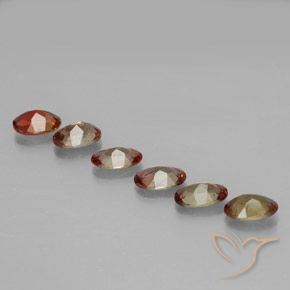 Gemme di Andalusite Multicolore naturale da 1.84 ct, Ovale, VS