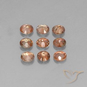 Gemme di Andalusite Multicolore naturale da 1.64 ct, Rotondo, VS