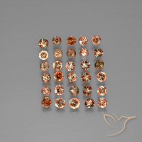 3.67ctw Naturale Multicolore Andalusite, Rotondo, VS
