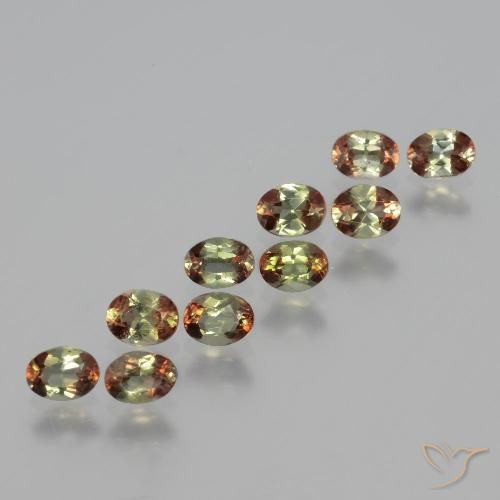 Gemme di Andalusite Multicolore naturale da 1.95 ct, Ovale, VS
