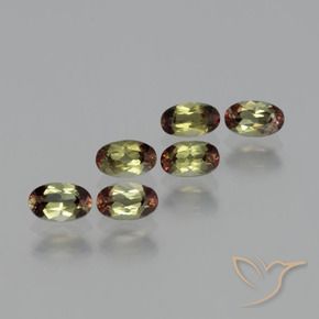 Gemme di Andalusite Multicolore naturale da 1.64 ct, Ovale, VS