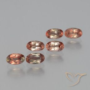 Gemme di Andalusite Multicolore naturale da 1.76 ct, Ovale, VS