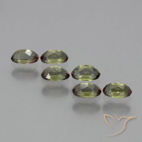 Gemme di Andalusite Multicolore naturale da 1.68 ct, Ovale, VS