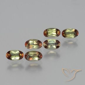 Gemme di Andalusite Multicolore naturale da 1.57 ct, Ovale, VS
