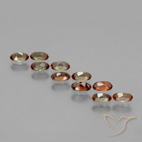 Gemme di Andalusite Multicolore naturale da 2.48 ct, Ovale, VS