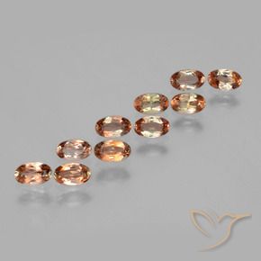 Gemme di Andalusite Multicolore naturale da 2.32 ct, Ovale, VS
