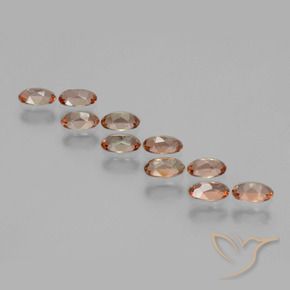 Gemme di Andalusite Multicolore naturale da 2.32 ct, Ovale, VS