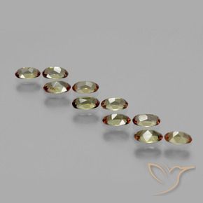 Gemme di Andalusite Multicolore naturale da 2.25 ct, Ovale, VS