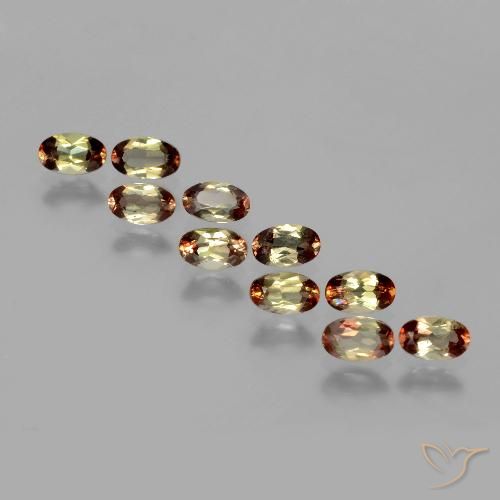 Gemme di Andalusite Multicolore naturale da 2.63 ct, Ovale, VS