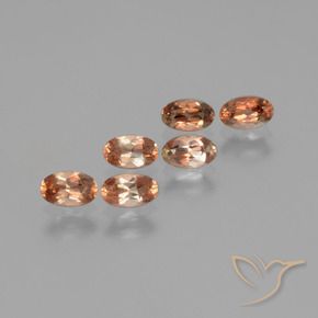 Gemme di Andalusite Multicolore naturale da 1.57 ct, Ovale, VS