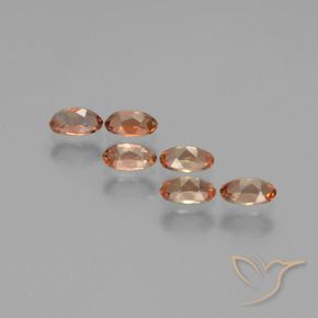 Gemme di Andalusite Multicolore naturale da 1.57 ct, Ovale, VS