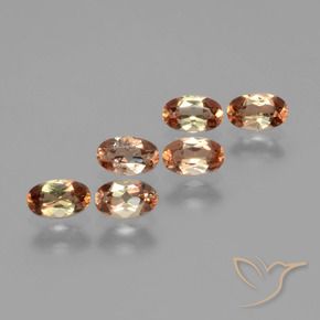 Gemme di Andalusite Multicolore naturale da 1.53 ct, Ovale, VS