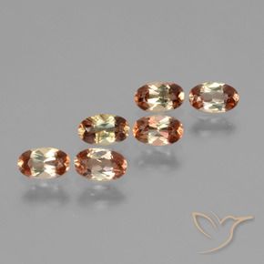 Gemme di Andalusite Multicolore naturale da 1.42 ct, Ovale, VS