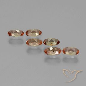 Gemme di Andalusite Multicolore naturale da 1.42 ct, Ovale, VS
