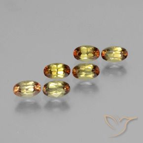 Gemme di Andalusite Multicolore naturale da 1.66 ct, Ovale, VS
