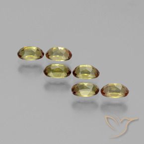 Gemme di Andalusite Multicolore naturale da 1.66 ct, Ovale, VS