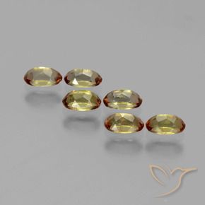 Gemme di Andalusite Multicolore naturale da 1.70 ct, Ovale, VS