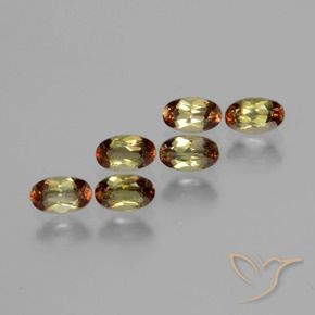 Gemme di Andalusite Multicolore naturale da 1.62 ct, Ovale, VS