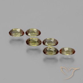 Gemme di Andalusite Multicolore naturale da 1.62 ct, Ovale, VS