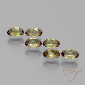 Gemme di Andalusite Multicolore naturale da 1.78 ct, Ovale, VS
