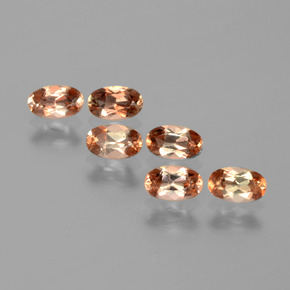 Gemme di Andalusite Multicolore naturale da 1.55 ct, Taglio ovale, VS