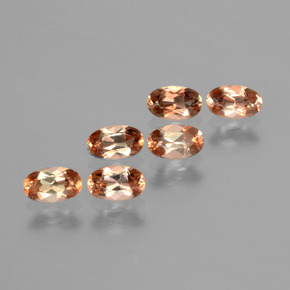 Gemme di Andalusite Multicolore naturale da 1.55 ct, Taglio ovale, VS