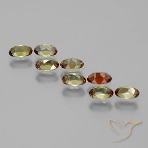 Gemme di Andalusite Multicolore naturale da 2.03 ct, Ovale, VS