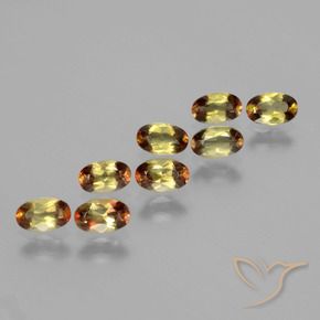 Gemme di Andalusite Multicolore naturale da 1.93 ct, Ovale, VS