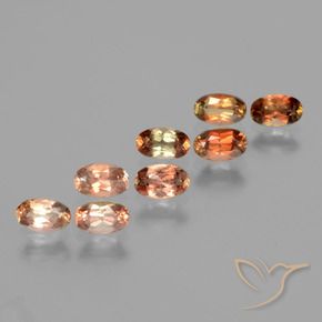 Gemme di Andalusite Multicolore naturale da 2.19 ct, Ovale, VS