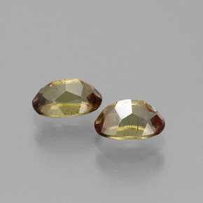 Gemme di Andalusite Multicolore naturale da  ct, Taglio ovale, VS