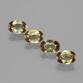 Gemme di Andalusite Multicolore naturale da 2.08 ct, Taglio ovale, VS