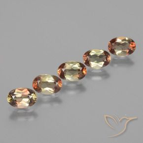 Gemme di Andalusite Multicolore naturale da 2.67 ct, Ovale, VS